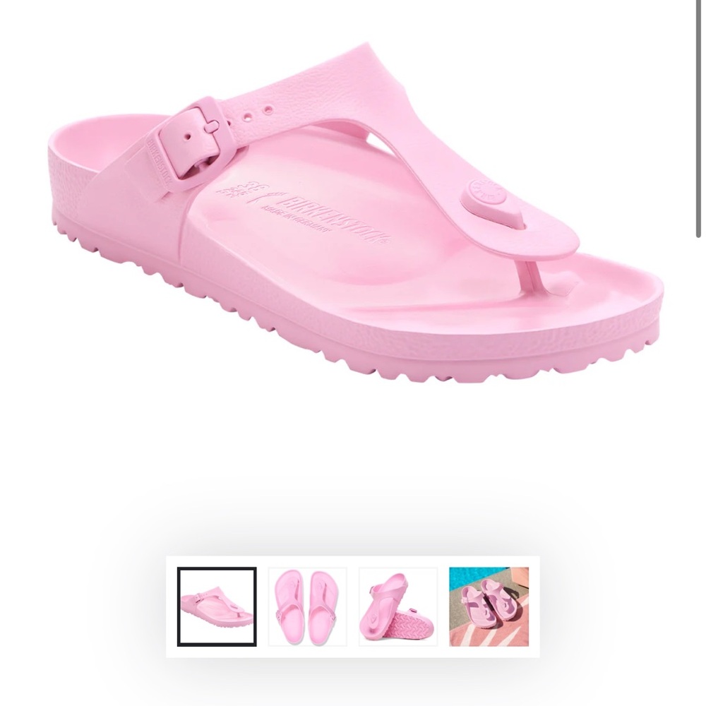 BIRKENSTOCK WOMENS GIZEH EVA SANDALS -
FONDANT PINK Sz 39